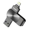 EAGET Флеш-накопитель I66Plus с двумя разъемами USB 3.0 и Lightning