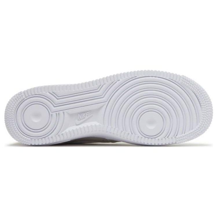 Nike Детские кроссовки Air Force 1 GS Light Bone белые CT3839-001