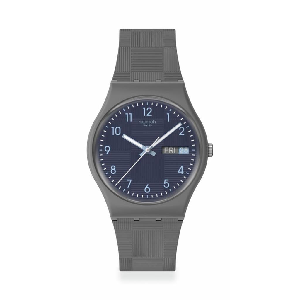 Swatch TILE DIAL Wristwatch SO28M701 Gray