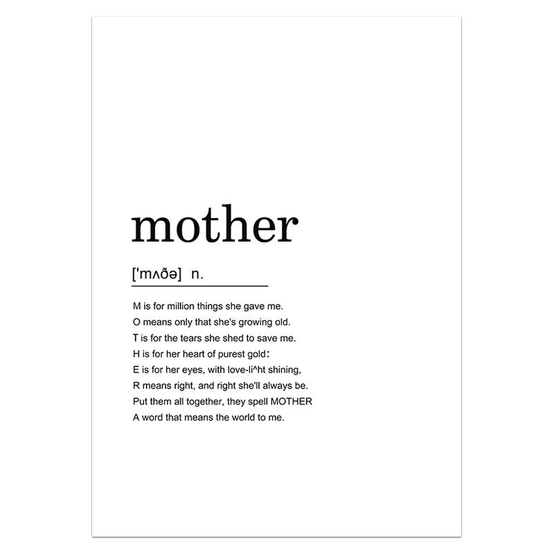 Домашняя семья, улыбка, определение любви, цитаты, скандинавские постеры и принты, настенная живопись на холсте, настенные картины для декора гостиной