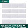 Совместимо для TP-Link Tapo RV30 Max Plus/ RV30 Max/ RV20 Max Plus / RV20 Max Аксессуары Hepa Фильтр Швабра Боковая Щетка Запчасти
