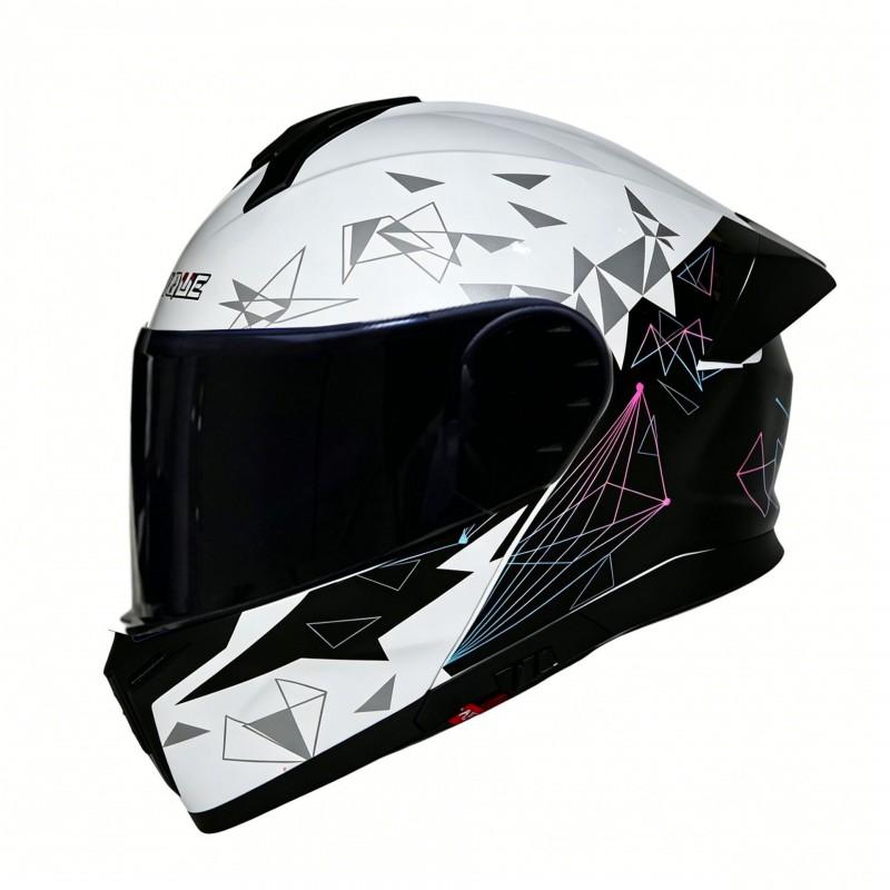 3C Certified Modular Full Face Helmet Men Motorcycle Electric Bike All Season Bluetooth Slot