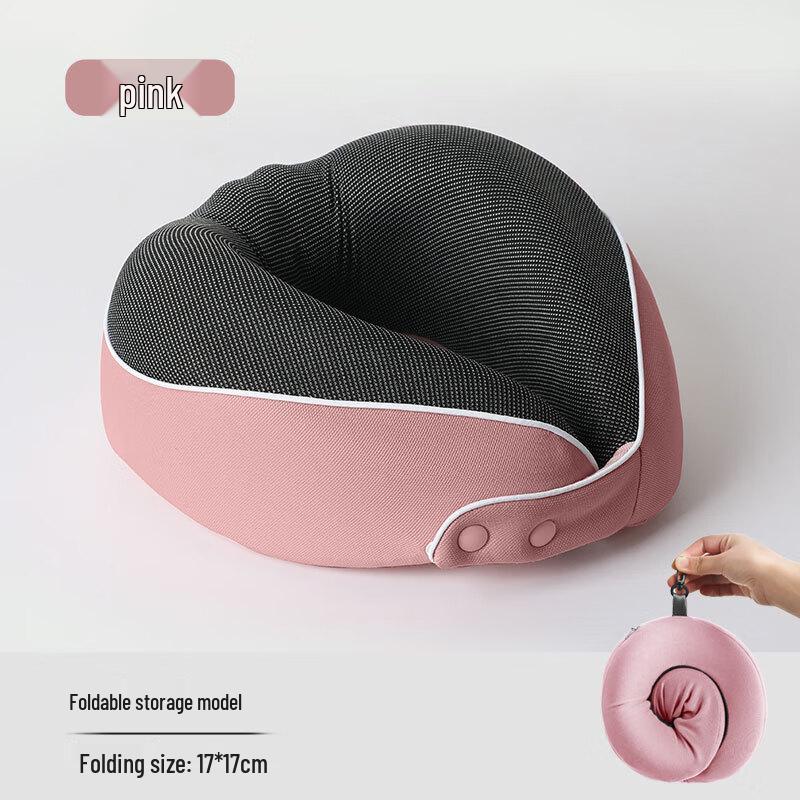 Lilang Portable U-Shaped Memory Foam Travel Pillow