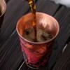 Винтажная кофейная кружка из чистой меди, американская, неправильной формы с текстурой, для питья чая, пива, напитков, чайная чашка с прямыми стенками, посуда