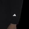 adidas Basketball Men's Loose Drop Shoulder Fleece Hoodie Black JC6804
