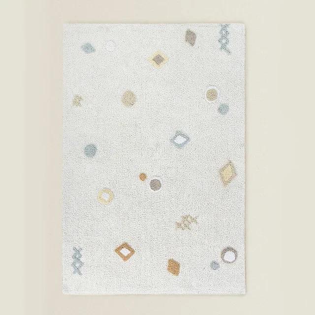 Простой милый ковер для гостиной, спальни, прикроватное одеяло, детская комната, пушистый коврик, устойчивый к падениям, игровой коврик для ползания у входной двери