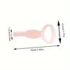 Щипцы для завивки ресниц с защитной накладкой для туши - Розовый АБС-пластик, Силиконовые щетинки, Идеально для совершенствования нанесения туши, Инструмент для ухода за ресницами