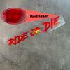1 шт. RIDE OR DIE Наклейки на Автомобиль Водонепроницаемые для Окна Автомобиля Бампера DIY Мотоциклетного Шлема Бензобака Велосипеда Универсальные Виниловые Наклейки
