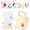 Sayori Rhythmic Gymnastics Fairy Embroidered Handkerchief and Mini Tote Bag Set