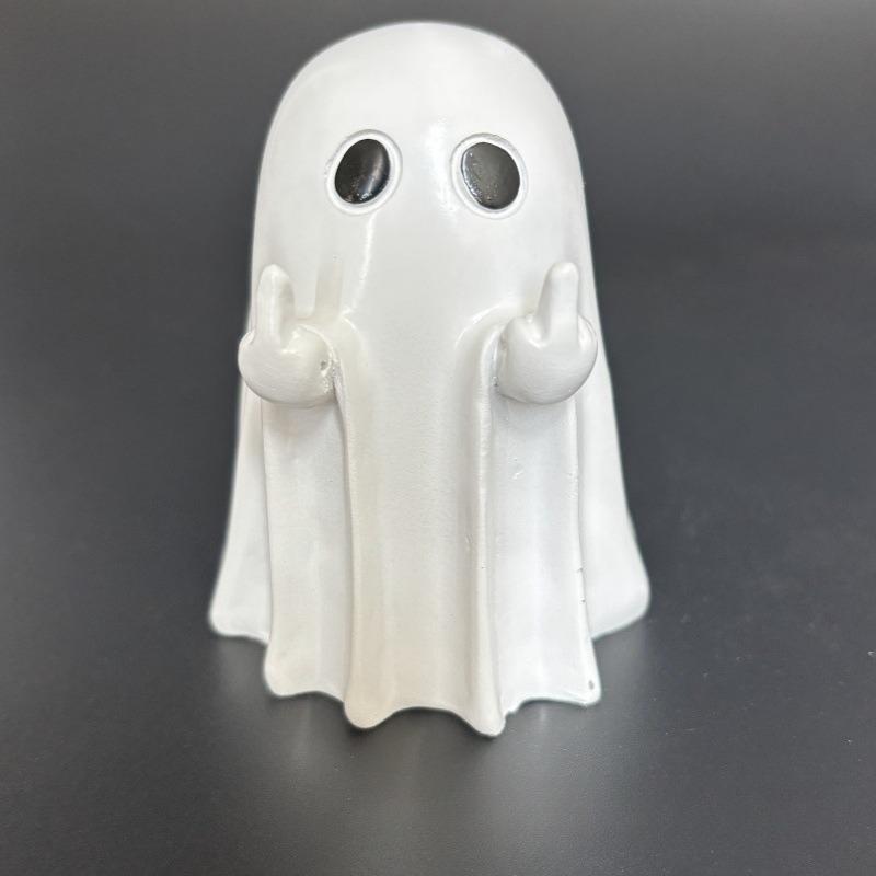 Cute White Ghost Party Decoration, Courtyard Ornaments, Study Decorations, and Small Decorations Add Fun Atmosphere