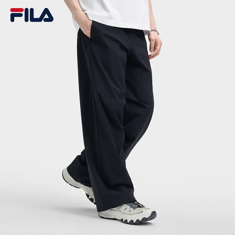 Fila Мужские летние удобные прохладные плетеные брюки