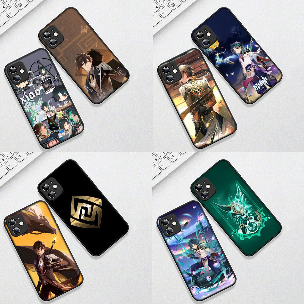 for Motorola Moto Edge 50 30 Fusion 40 NEO Ultra Pro E14 G20 E15 G35 G84 G13 G53 Case Xiao Zhong Li Genshins Impacts ZhongLi