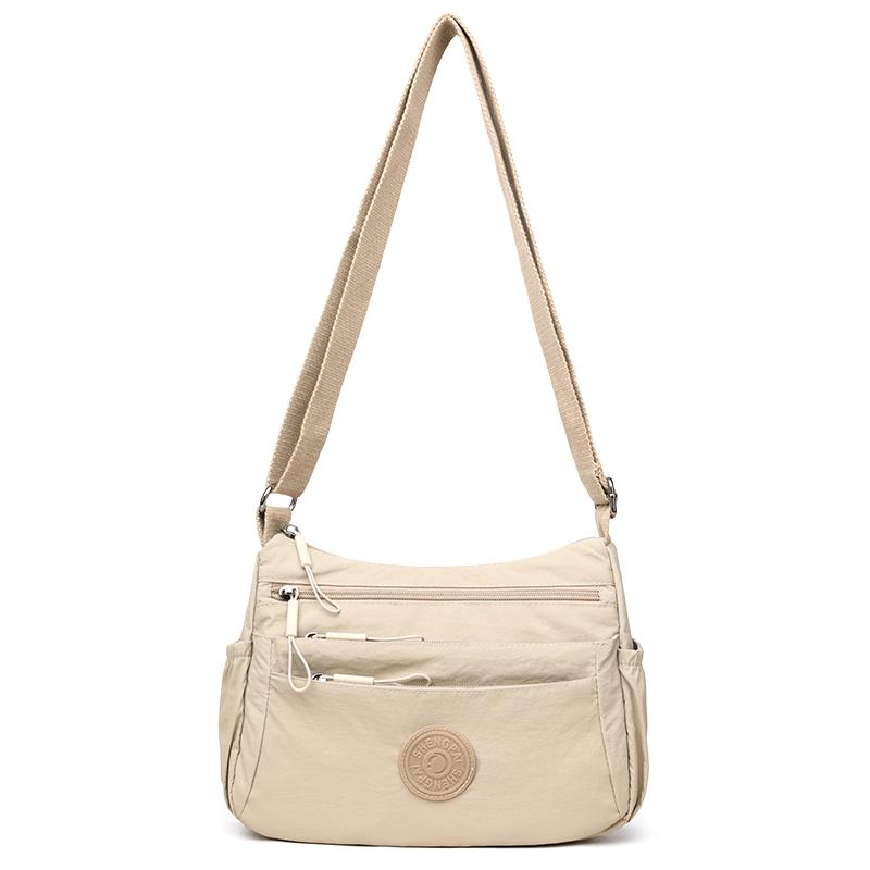 Women's Multi-Layer Crossbody Bag Lightweight Shoulder Bag Middle-Aged and Elderly Mother Bag