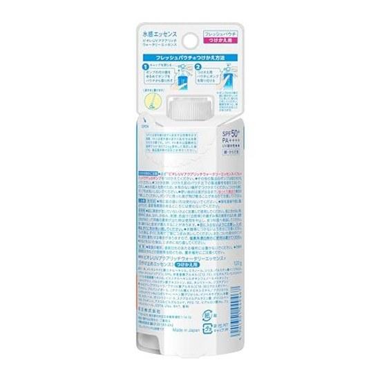 Biore UV Aquarich Watery Essence Fresh Pouch 120g Refill Sunscreen SPF50