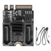 HDD Adapter Card M2 To SATA3.0 6Gbps Fast Transfer JMB582 Chip Support PCI Express Expansion Card