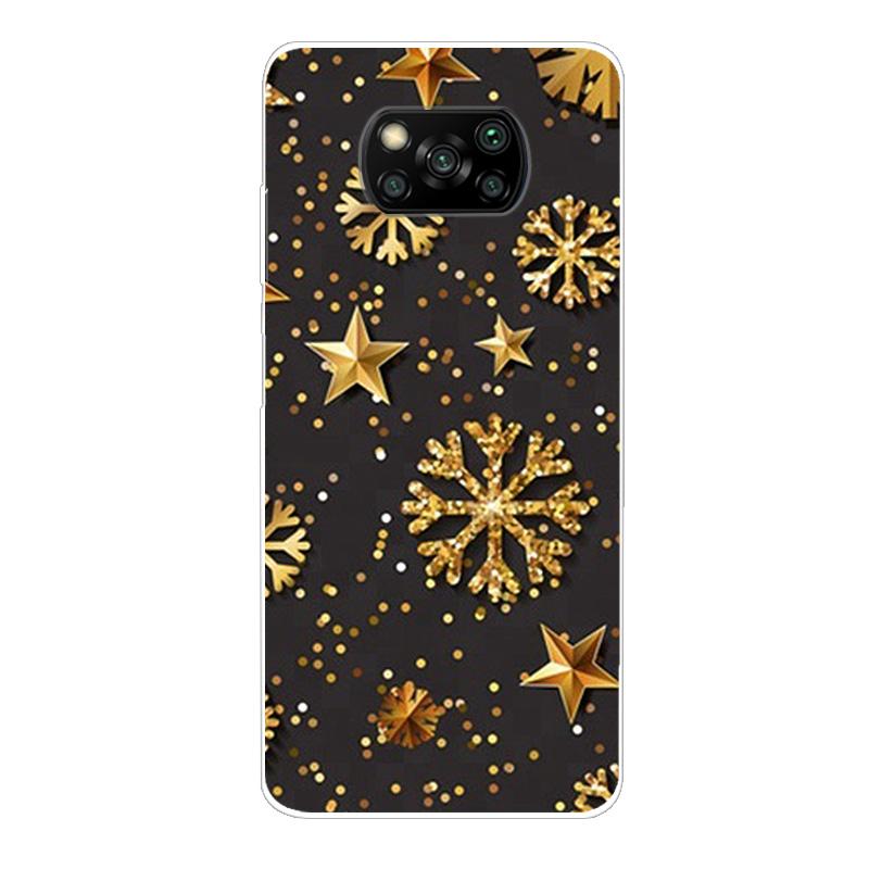 Чехол для Xiaomi Poco X3 NFC ТПУ Силикон Мягкий Мультяшный Прозрачный Чехол для Poco X3 Pro Чехол для Телефона PocoX3 Pro Global Прозрачный Coque