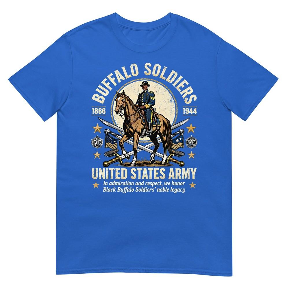Buffalo Soldiers Black History United States Army Honor Tshirt