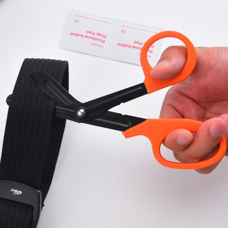 Медицинские ножницы Выжить Парамедик Медицинское спасение Ножницы Травма Марля Тактические ножницы для оказания первой помощи Ножницы для спасения при травмах