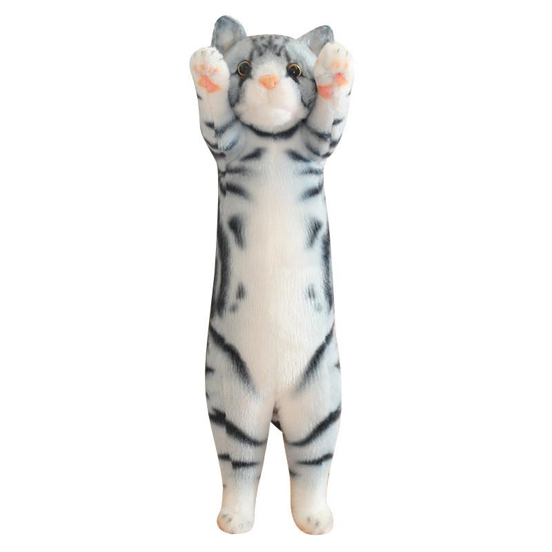 Playful Plush Cat Stuffed Toy Cute Lucky Cat Soft Doll For Kids Bedtime Companion