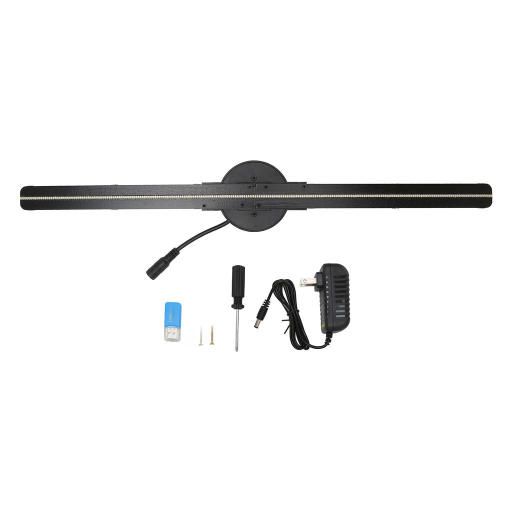 3D Hologram Fan WiFi 3D Hologram Fan 176 Degree Viewable Angle 2000x224 With 224 LED Light Beads For Business For Advertising