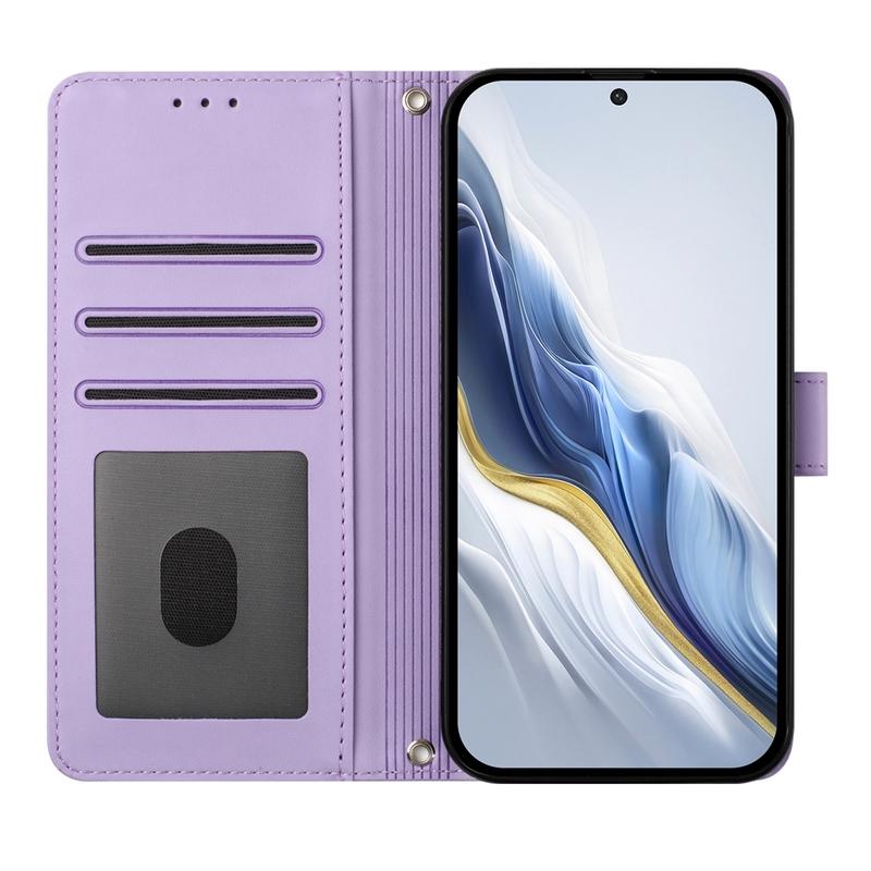 Strap Case for Funda ZTE Blade A76 A75 A56 Pro A36 A52 Lite A53 A35E A55 A73 5G Leather Wallet Flip Cover Kawaii Cat Phone Cases
