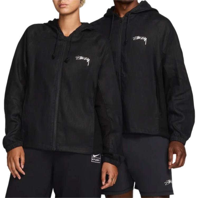 Куртка Stussy X Nike из льна Shell Jacket Азиатский размер FZ5752-010