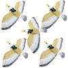 Sac Taske Moving Bird Repellent, Eagle Bird Repellent, for Fields, Balconies, Gardening, Bird Pest Control, Crows, Pigeons (Set of 5)