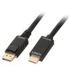 Câble Adaptateur DisplayPort Vers HDMI 4K30 - LINDY - 5m - 3D-Transmission - Dolby DTS-HD - Dolby TrueHD