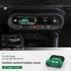 Silicone Car Central Control Button Protective Cover For Mini Cooper J01 F05 F65 F66 U25 F67 Ornament Start Stop Button Decorate zbfhp66