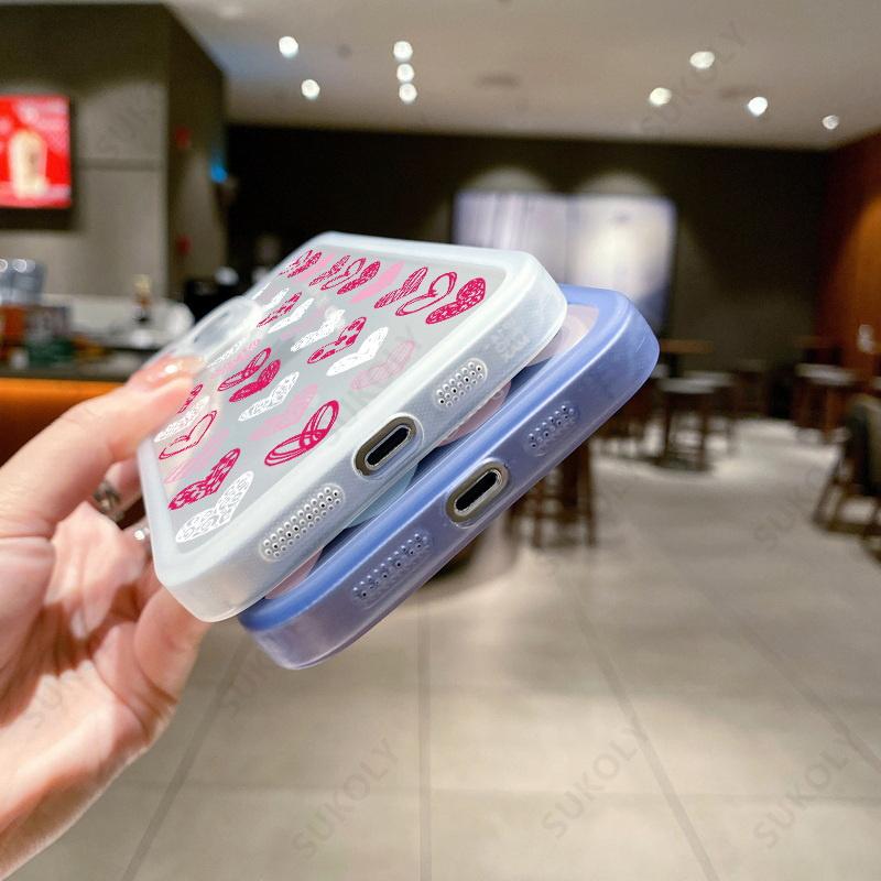 Для iPhone 15 14 13 Pro Max чехол Graffiti Love Pattern противоударный силиконовый прозрачный мягкий чехол для телефона для iPhone 14 15 Pro