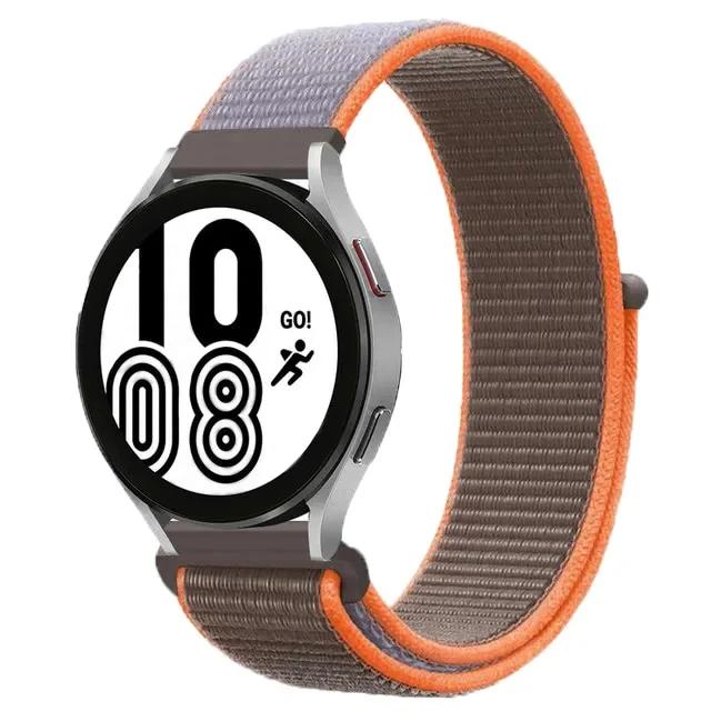 Нейлоновый ремешок-петля 20 мм 22 мм для Garmin Forerunner 265 965 255 255M 245 645 158/Venu 2Plus/Vivoactive 4 3/Venu SQ 2 Ремешок для браслета