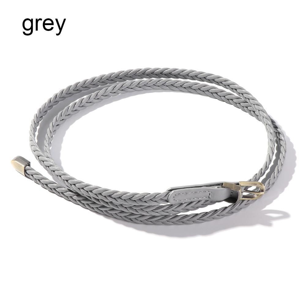 Модные конфетные цвета изящные ремни из искусственной кожи тонкий пояс регулируемый ремень ремешок для платья