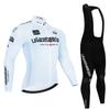 Tour De Giro Cycling Jersey Set Long Sleeve Mountain Bike Clothes Wear Racing Bicycle Clothing Ropa Maillot Ciclismo