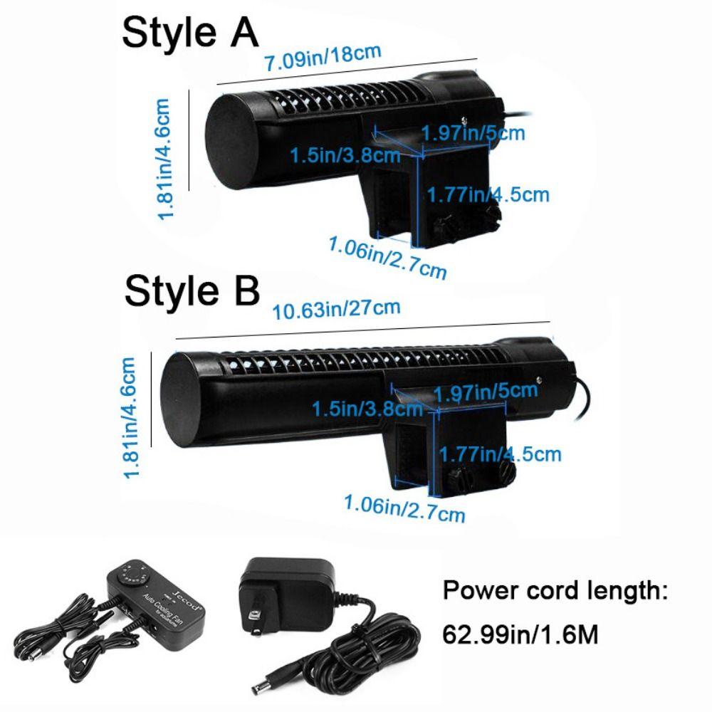 Регулируемый охлаждающий вентилятор для аквариума, бесшумный охладитель для морского аквариума, охлаждающий вентилятор для аквариума, аквариум