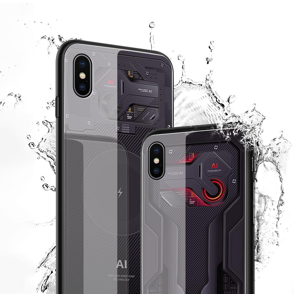 Чехол для телефона из закаленного стекла для Samsung A12 A16 A32 A53 S20FE S23 S25 Honor20 X6A 90Lite 9X Huawei Y9Prime2019 P30Lite Мягкий край Ударопрочный Гладкий чехол