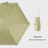 Настраиваемый шестисекционный виниловый солнцезащитный зонт с защитой от УФ-лучей: Универсальный складной подарок для дождя/солнца