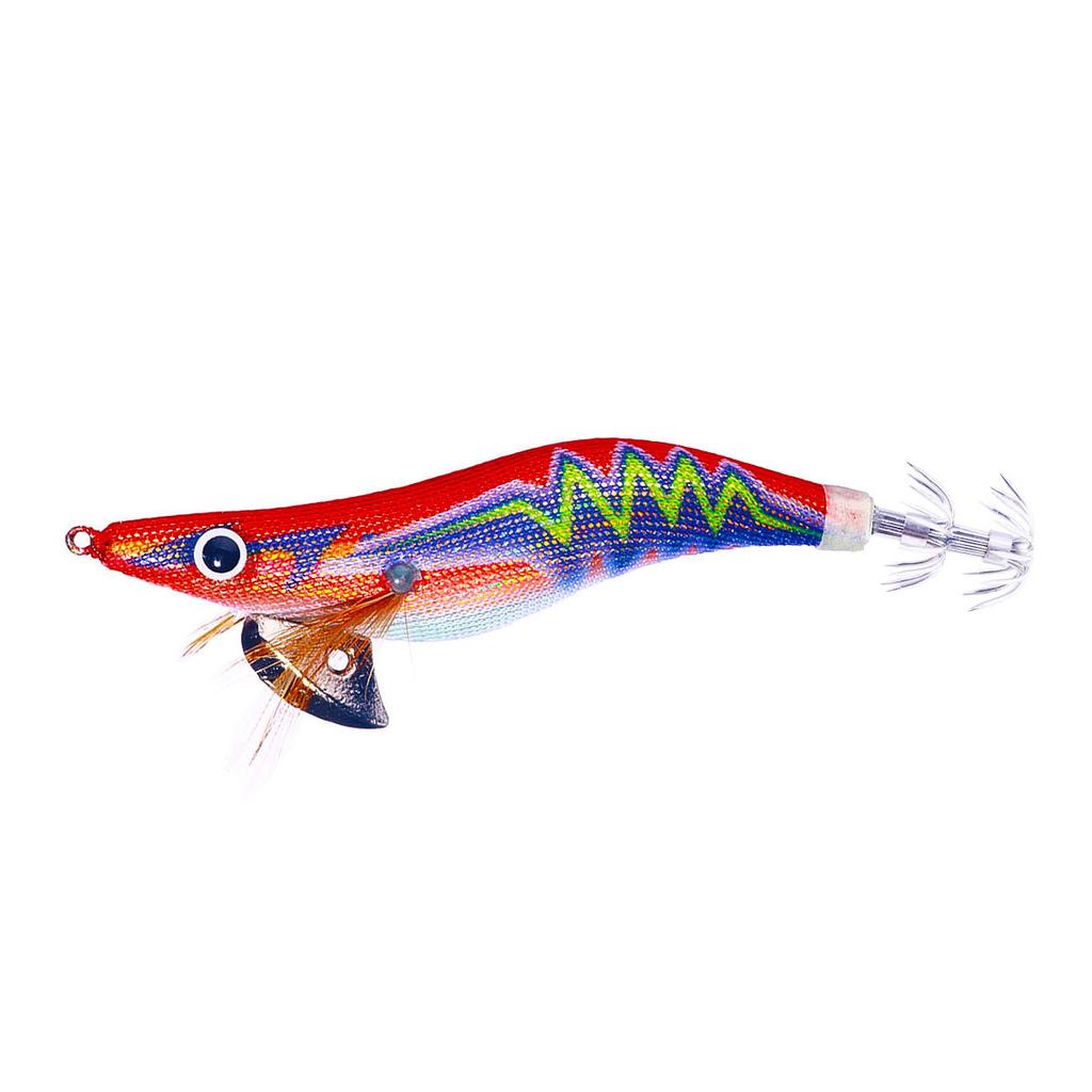 1PCS Boxed 10.5cm/12g Luminous Squid Jig Fishing Wood Shrimp Lure Squid Cuttlefish Jigs Lures Spinnerbait Fishing Baits