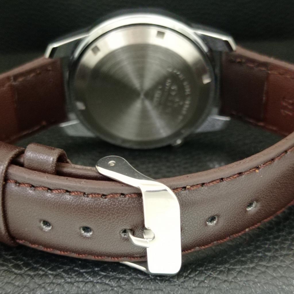 АВТОМАТИЧЕСКИЕ ВИНТАЖНЫЕ ОТРЕСТАВРИРОВАННЫЕ МУЖСКИЕ ЧАСЫ SEIKO ЯПОНИЯ КОРИЧНЕВЫЙ ЦИФЕРБЛАТ a445571-1
