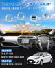 Коврик на панель приборов Cartist для Toyota Aqua NHP10 NHP10H Уменьшает блики на предотвращает от солнца и защищает приборную панель от Прочный хлопковый бархат