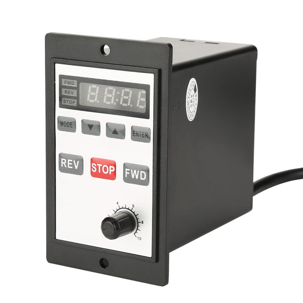 AC 220V 6200W Цифровой регулятор скорости Блок управления скоростью двигателя 0 100 процентов (90 Вт Двухрядный Порт А)