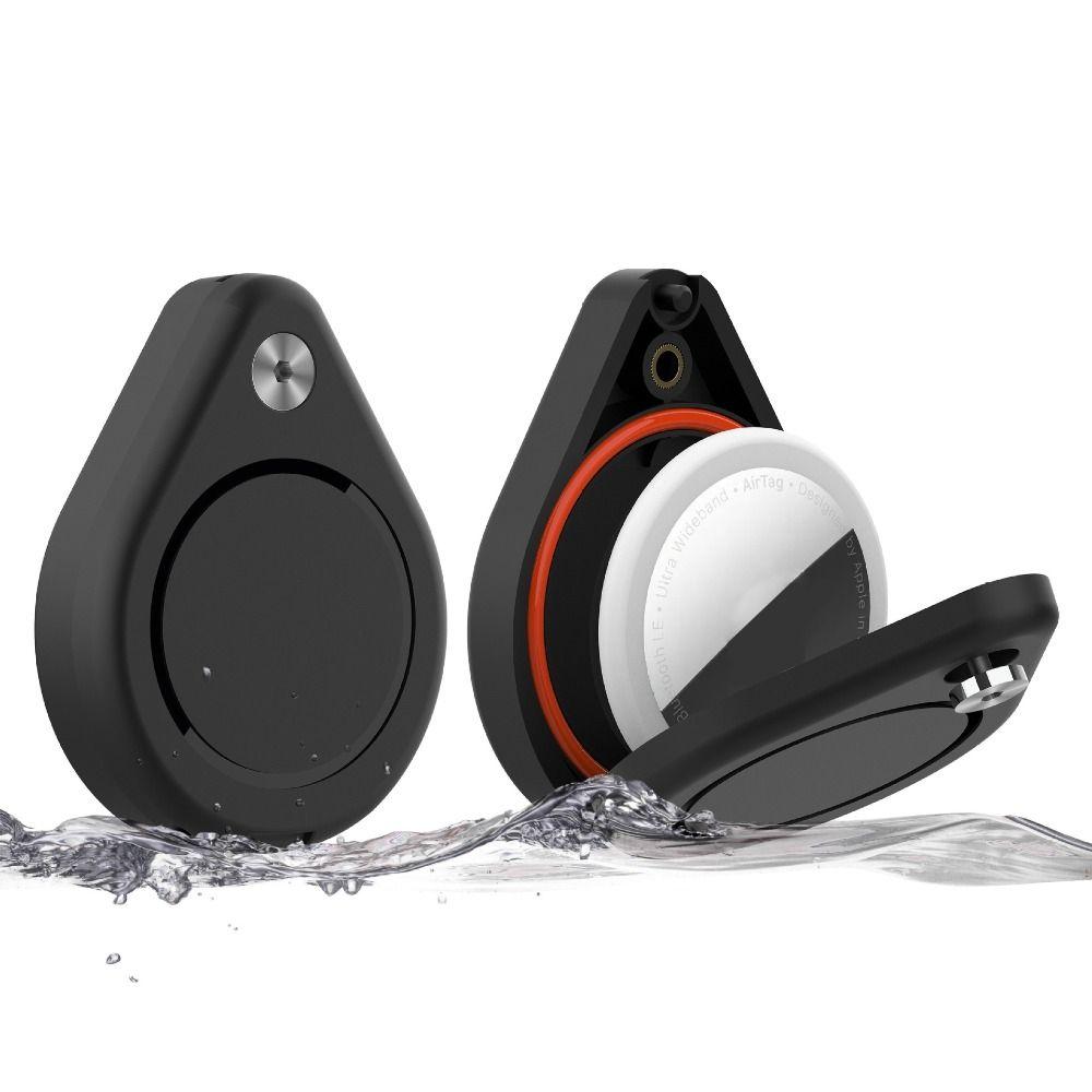 Safety Lock Magnetic Protective Case Waterproof Holder Cover for AirTag Tracker Accessories
