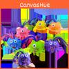 Забавная игрушка-монстр с большим глазом для детей, фиолетовая, из экологически чистого материала