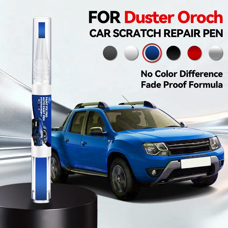 Car Paint Repair Pen For 2015-2023 Renault Duster Oroch Paint Scratch Repair Accessories Fire Red Pearl Black Glacier White