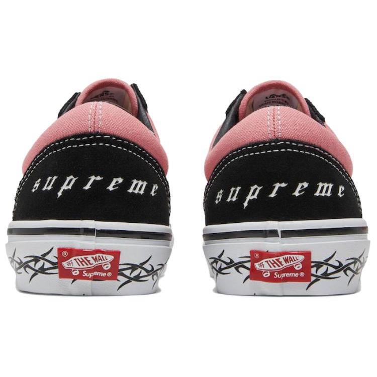 Old Skool Supreme x Old Skool Vans 'Колючая проволока - Розовый' VN0A5KRXB9P