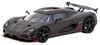Speedmaster Japan TARMACWORKS Koenigsegg Agera RS Черный Углепластик Готовая Модель 1/64 Волокно/Красный T64G-TL005-BCF