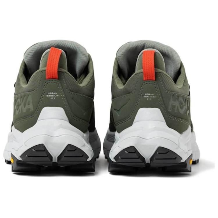 WTAPS x HOKA Anacapa Low GORE-TEX Четырехлистный клевер Унисекс Кроссовки Зеленый Ледниково-серый 1155397-FLF