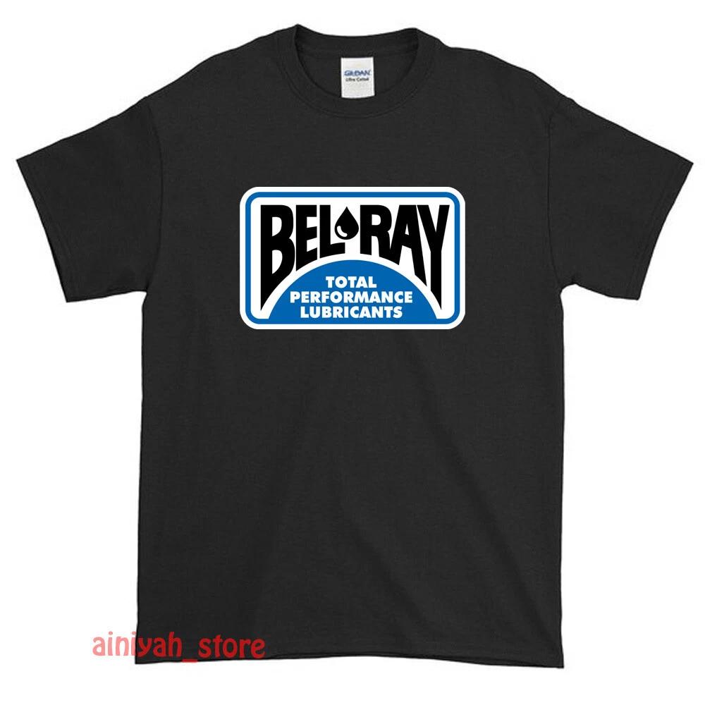New Bel Ray Racing Oil Logo Men's Funny T shirt USA Size S-XXL