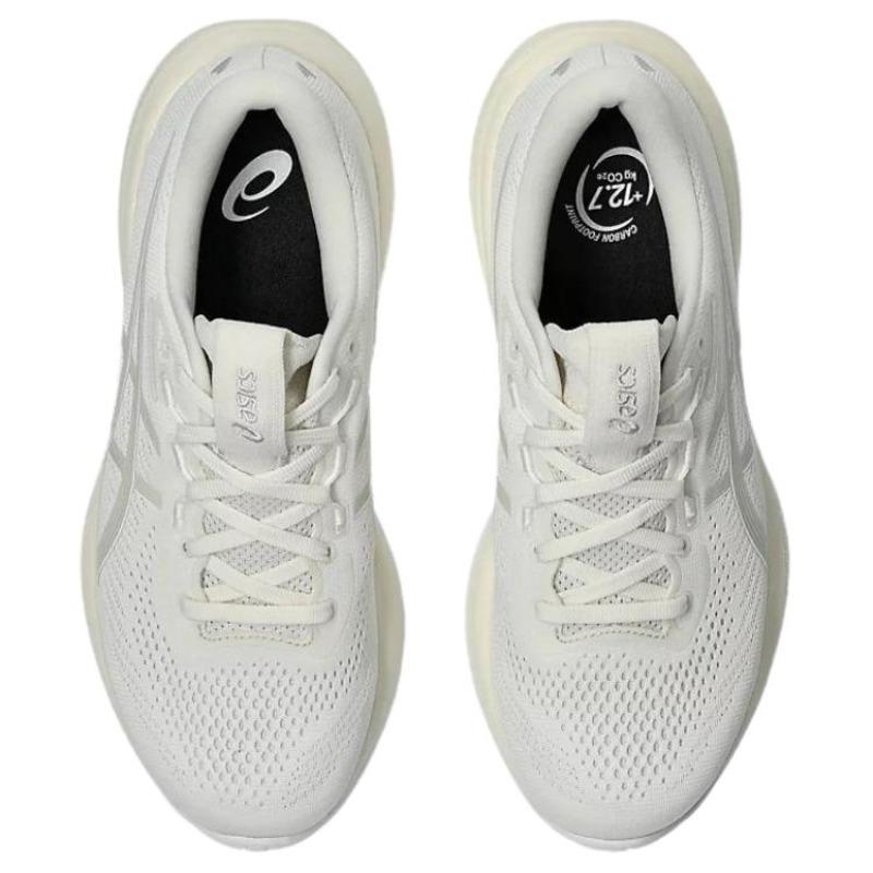 ASICS GEL-CUMULUS 28 Women Low Top Running Shoes Off White 1012B916-100