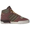 adidas Оригинальные кроссовки Rivalry Mid Удобные Нескользящие Прочные Высокие кроссовки Обувь унисекс Коричневый Зеленый JH9603