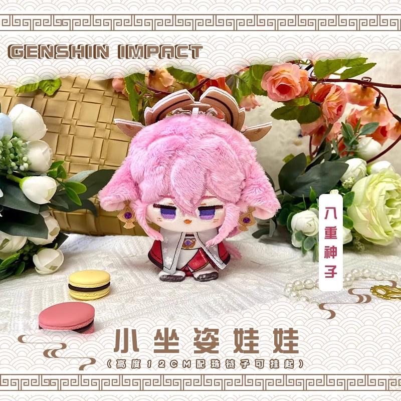 LohenGenshin Impact Plush Doll Lumine Dainsleif Yoimiya Aether Alhaitham Kaveh Freminet Focalors Arlecchino Neuvillette Toy Gift